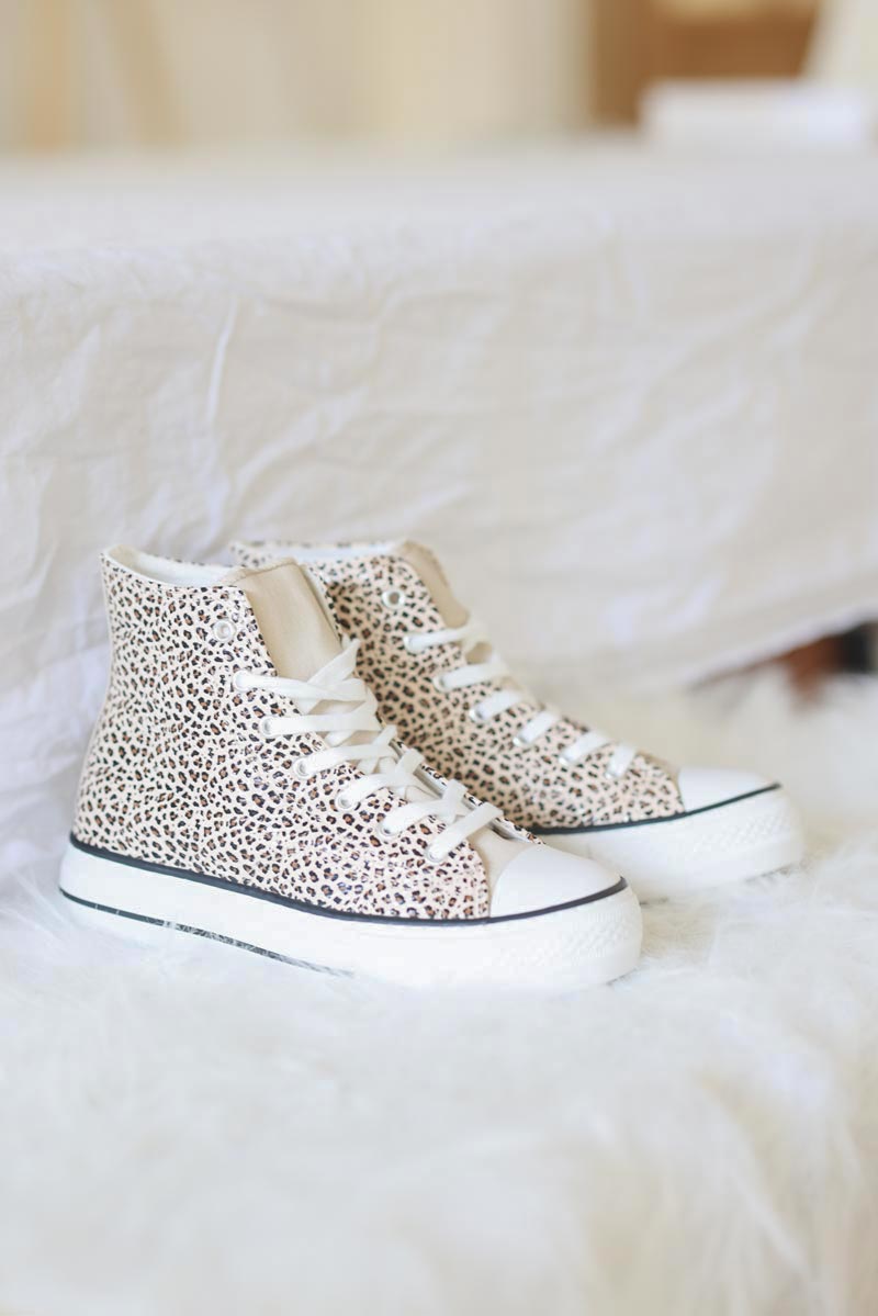 Baskets montantes simili brillant effet craquele leopard g011 (1)