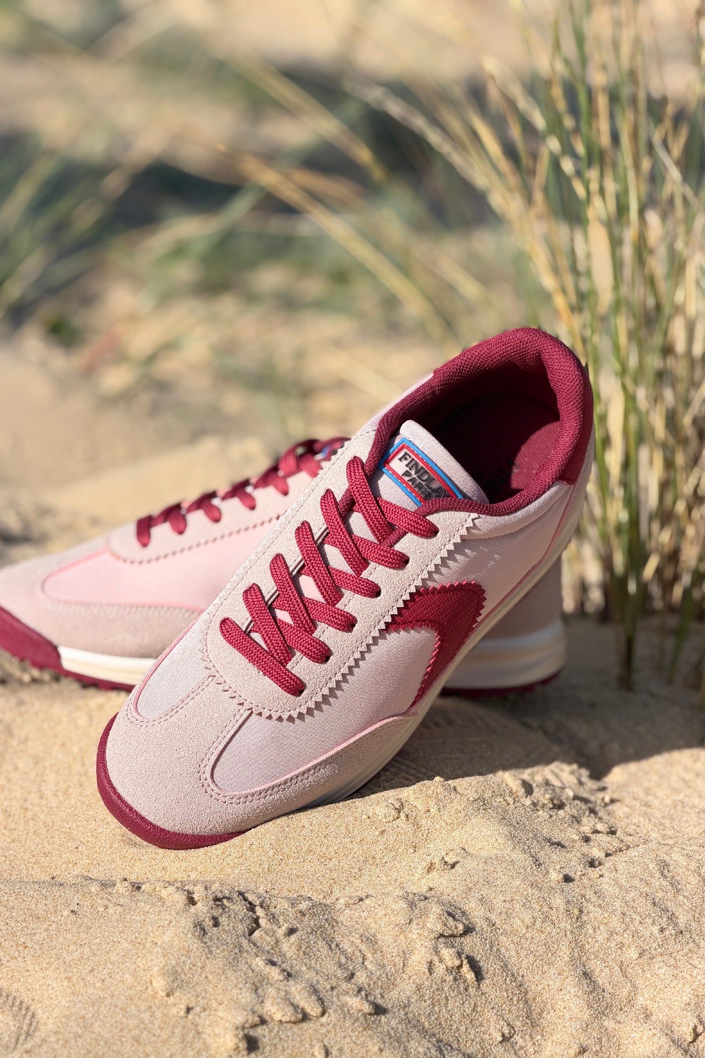 Pink Suedette Casual Sneakers