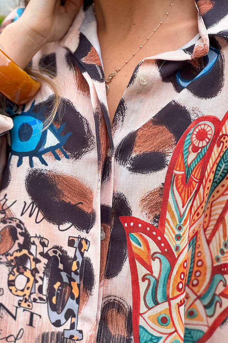 Leopard Print “Perfectly Imperfect” Mystical Blouse