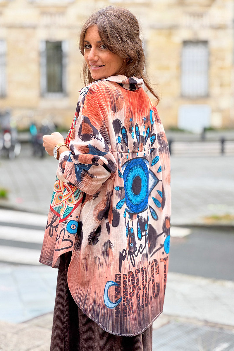 Leopard Print “Perfectly Imperfect” Mystical Blouse