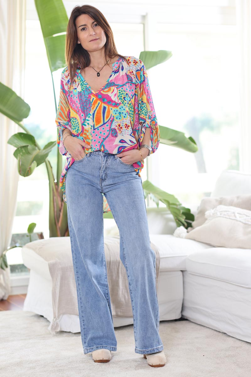 Jean delave taille haute large patte d'eph g039 (1)