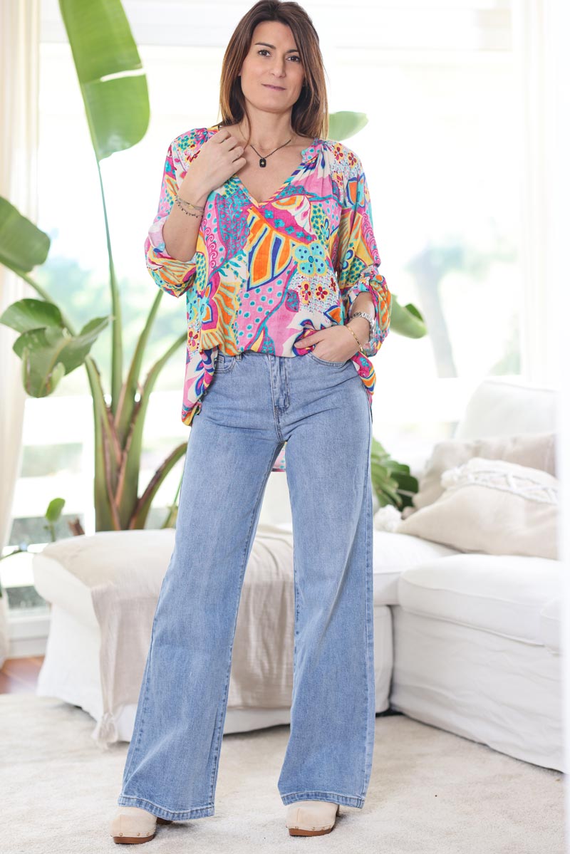 Jean delave taille haute large patte d'eph g039 (1)