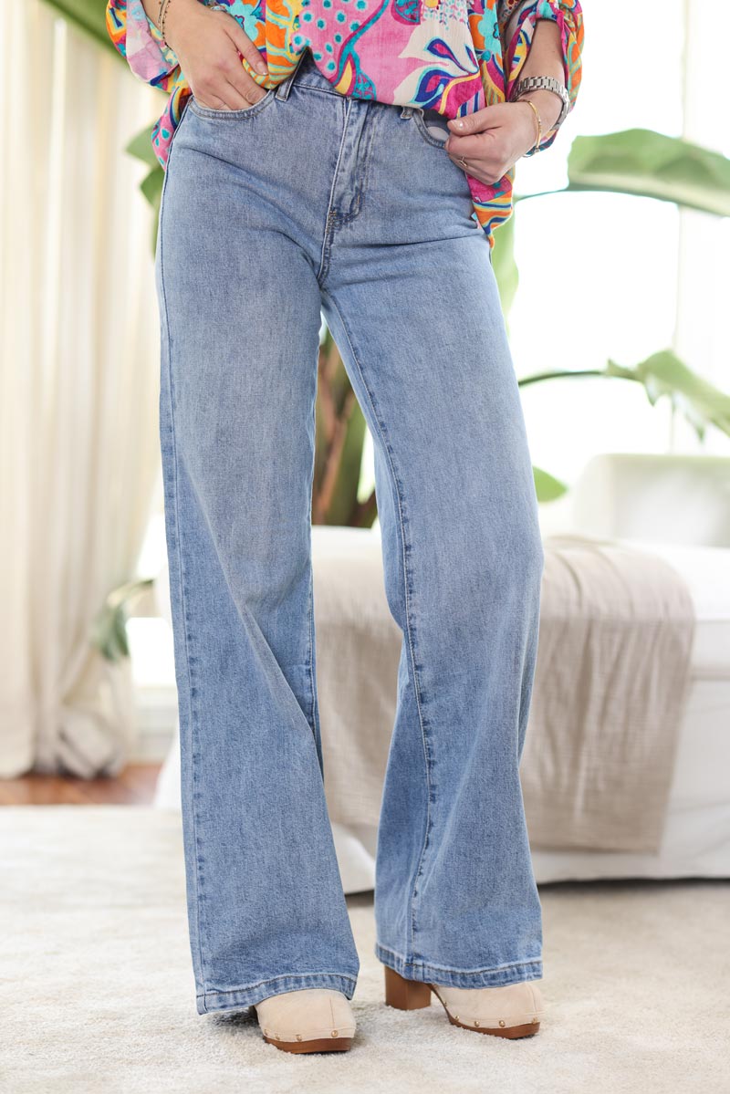 Jean delave taille haute large patte d'eph g039 (1)
