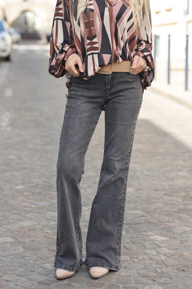 Jean patte d'eph gris fonce G201 (1)