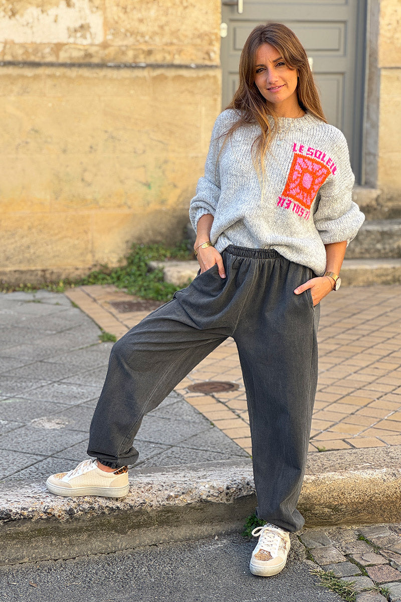 Gray Luxury Lounge Pants