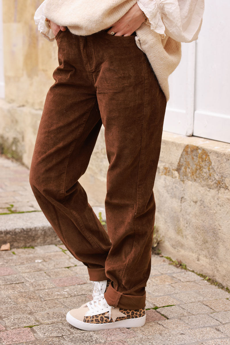 Brown chocolate Corduroy Pants