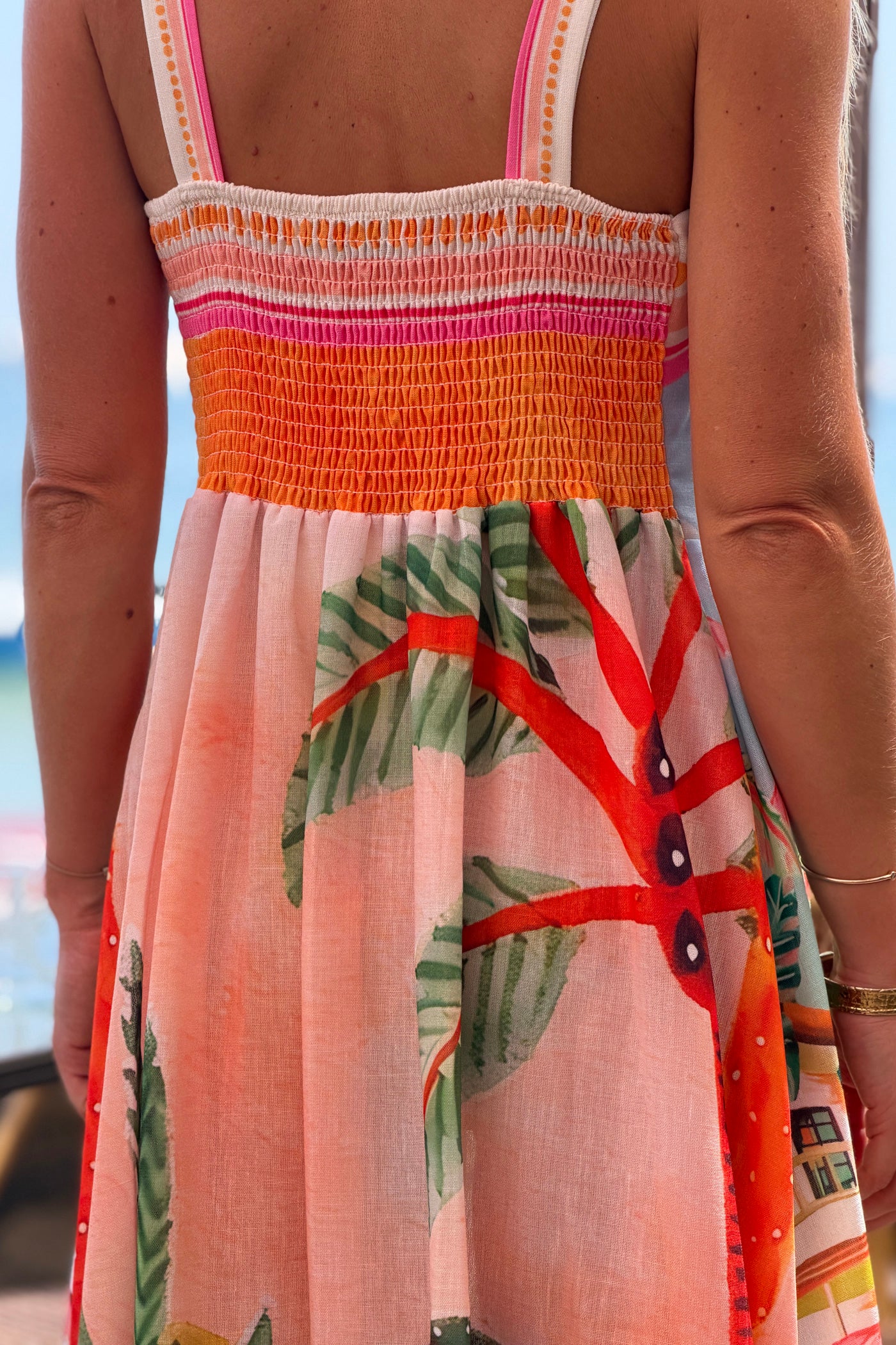 Blue Port of Call Sun Dress