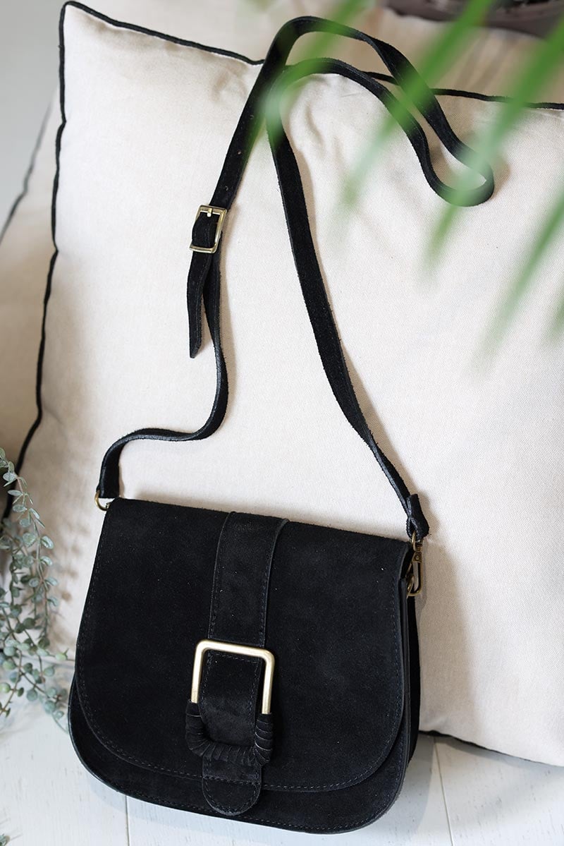 Sac a best sale main rigide noir