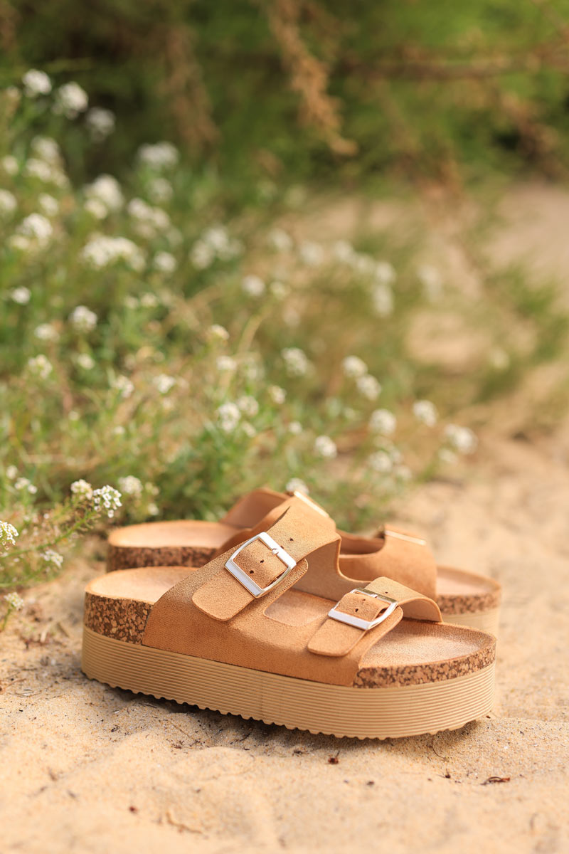 Sandalias camel on sale