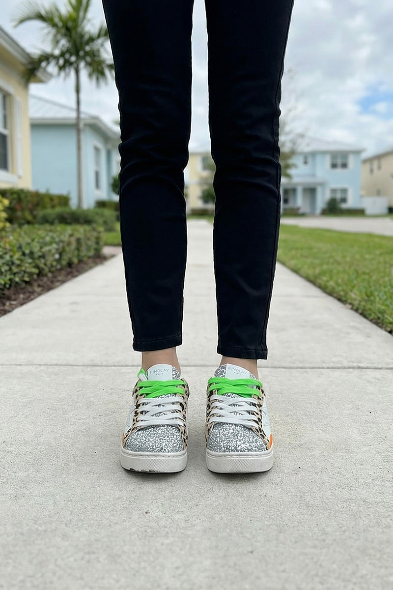 Leopard Eclectic Patchwork Sneakers