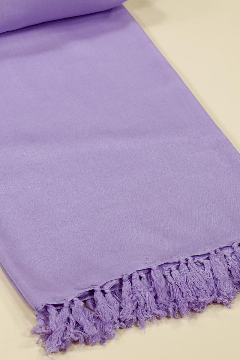 grand paréo mauve uni serviette plage couleur lilas vacance