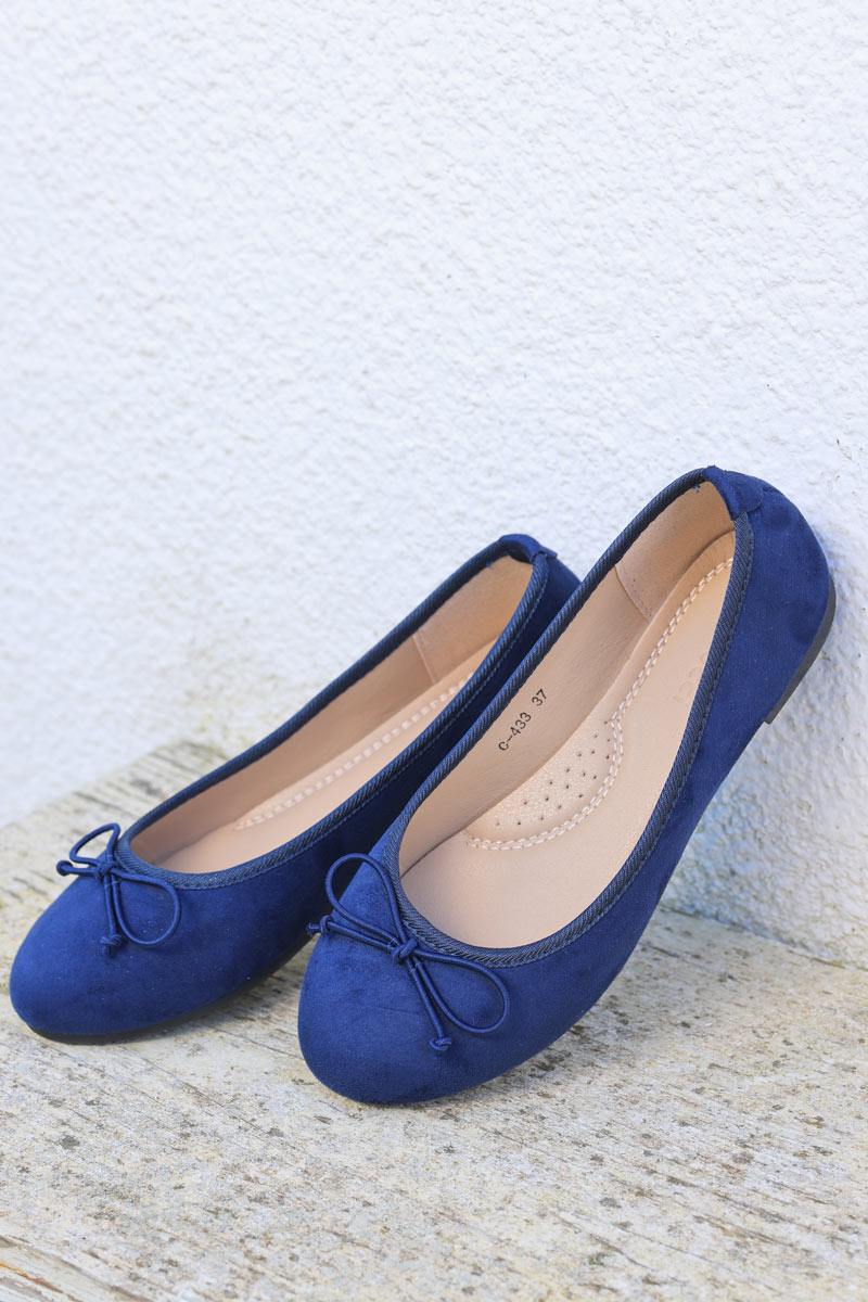 Ballerines cheap bleu marine