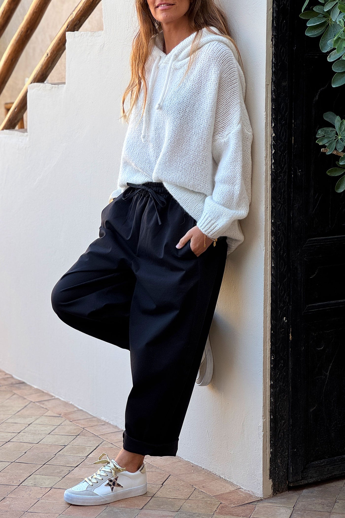 Leopard Star Metallic Sneakers
