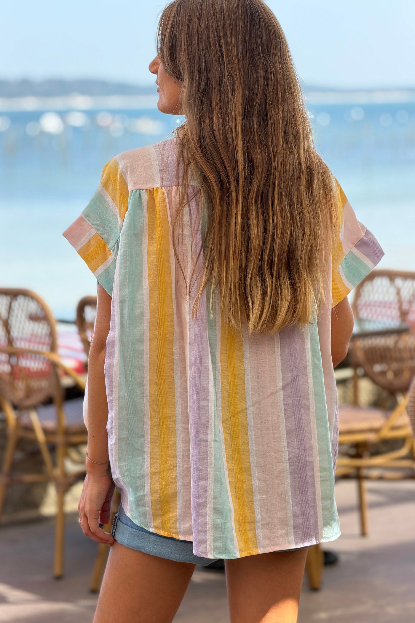 Yellow Stripe Tunic