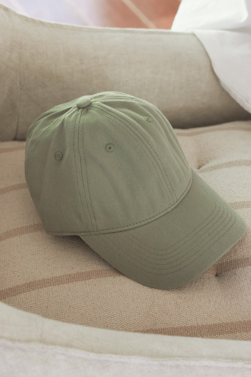 Olive Utility Baseball Cap