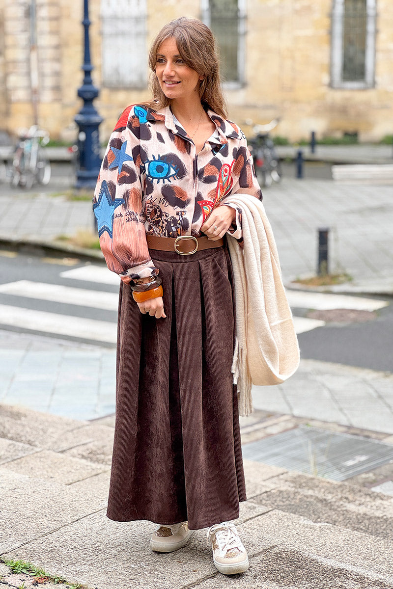 Leopard Print “Perfectly Imperfect” Mystical Blouse