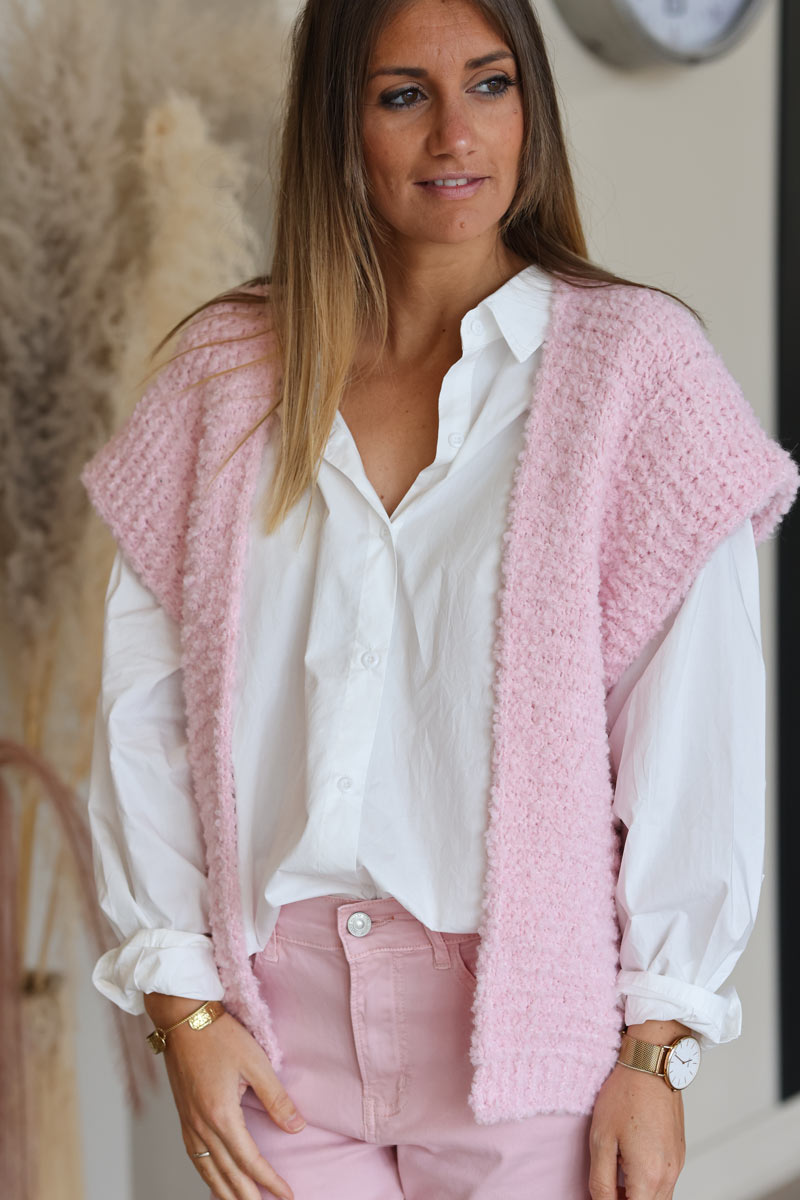 Gilet 2025 rose pale