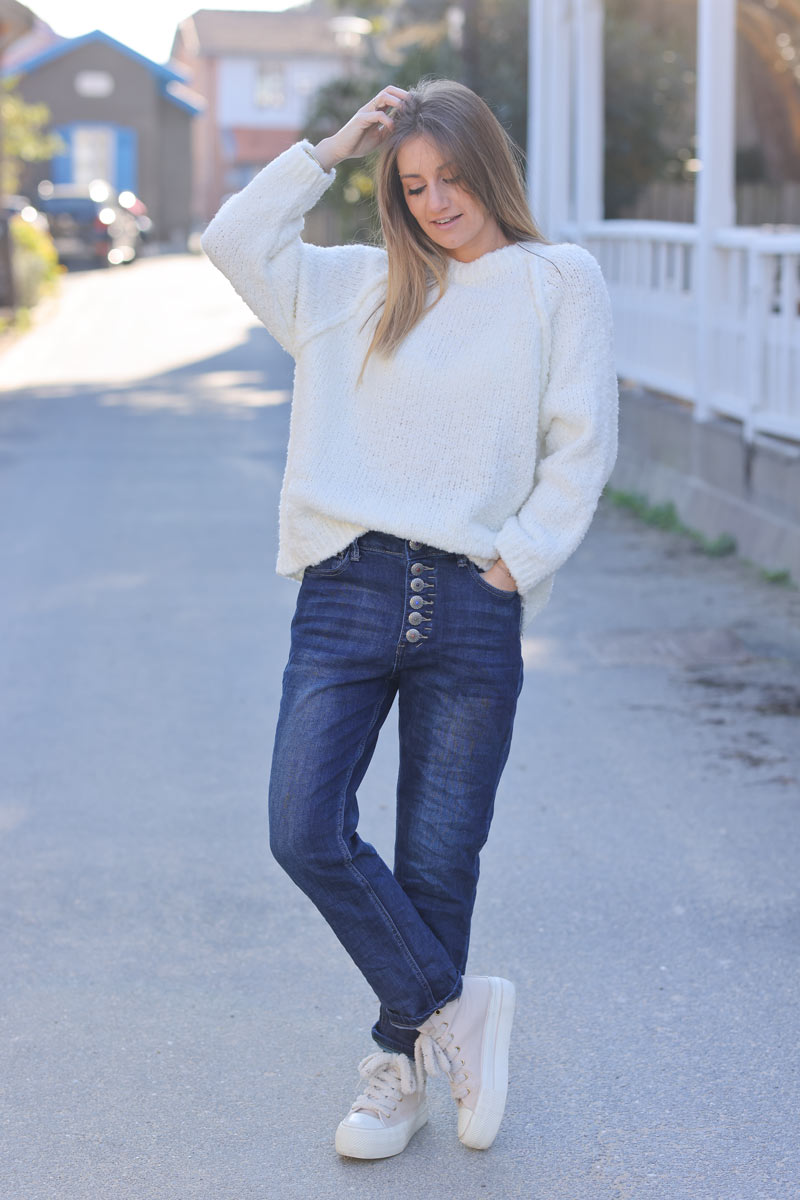 Coupe boyfriend online jean