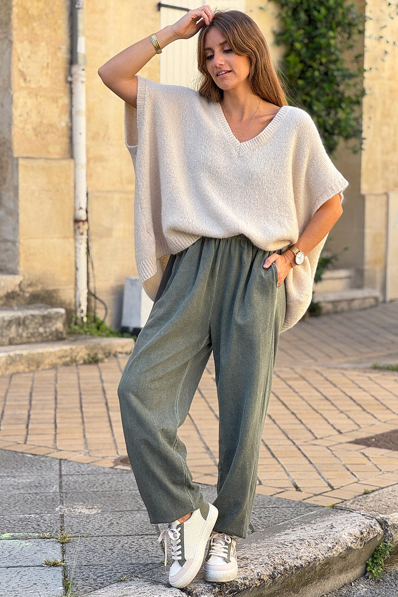 Olive Luxury Lounge Pants