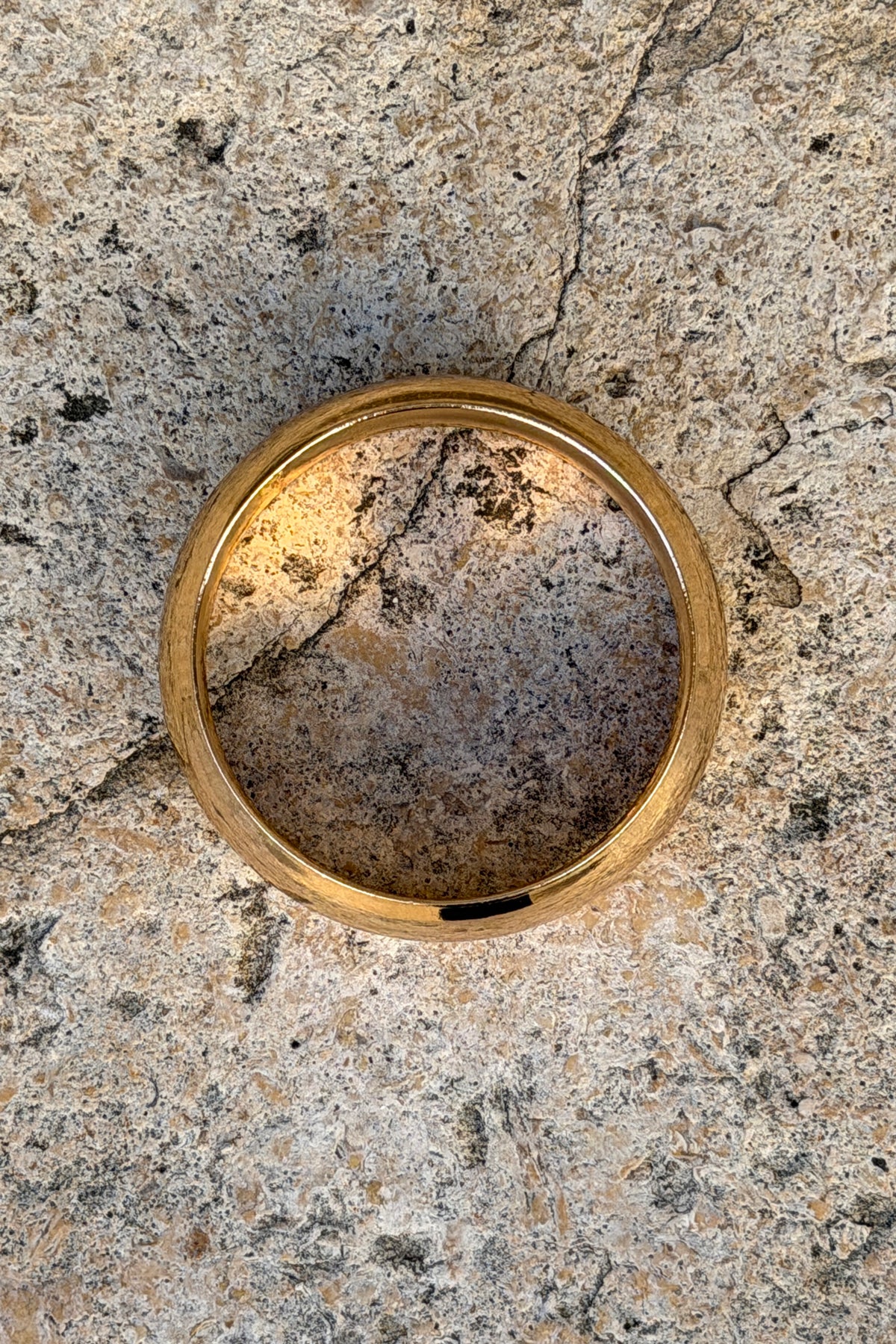 Jonc rose gold en métal