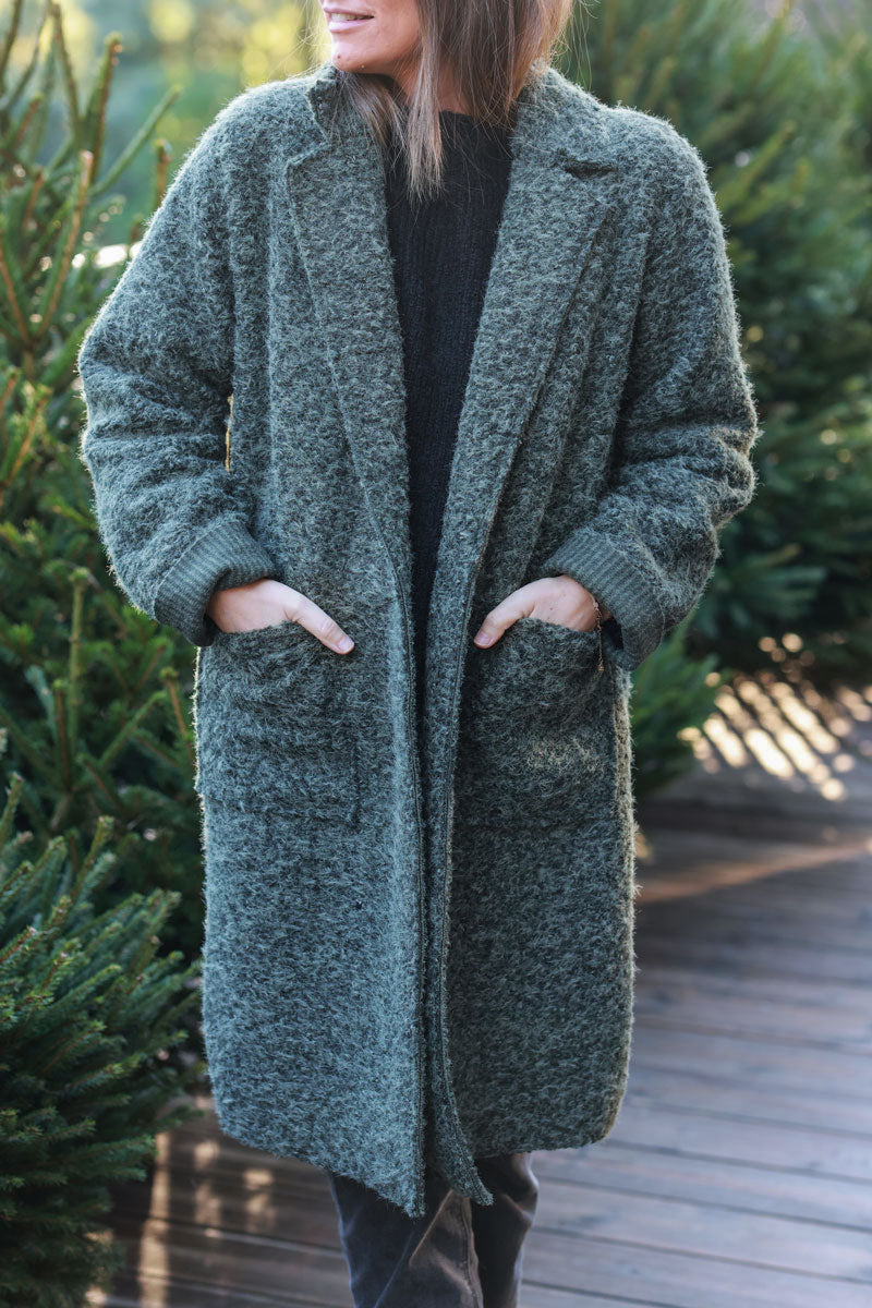 Olive Classic Tailored Coat