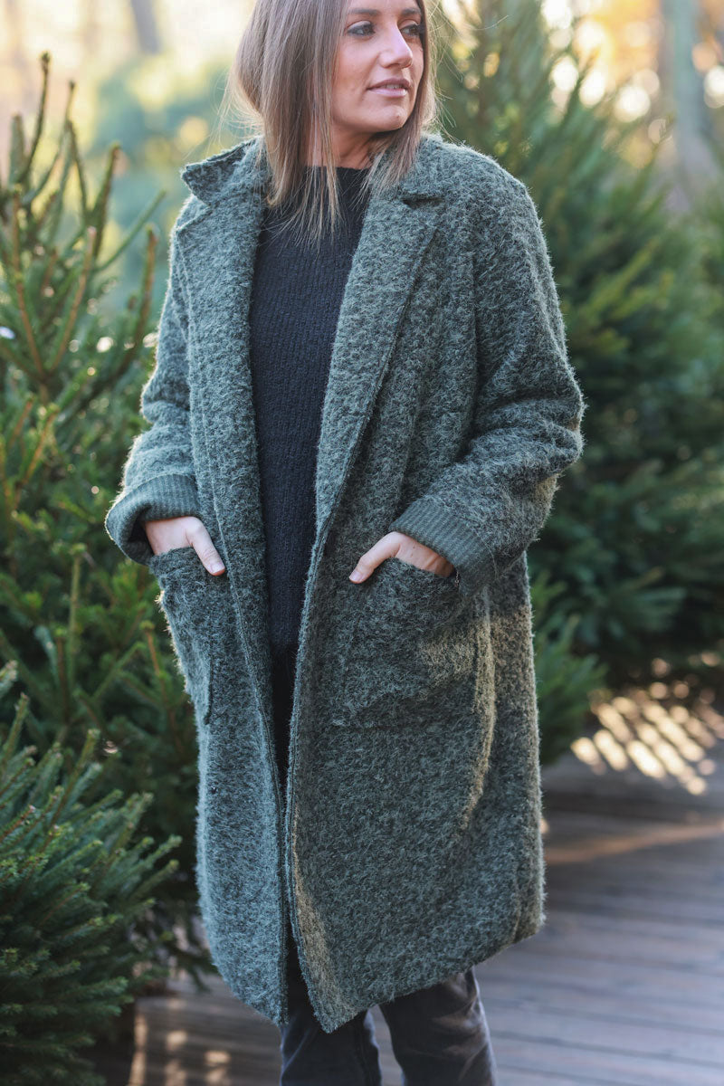 Olive Classic Tailored Coat