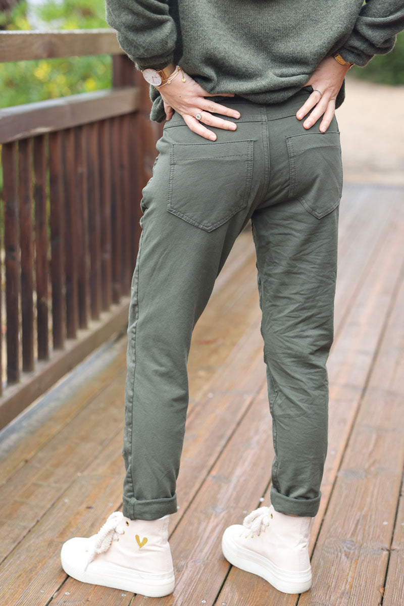 Khaki 2025 coloured trousers