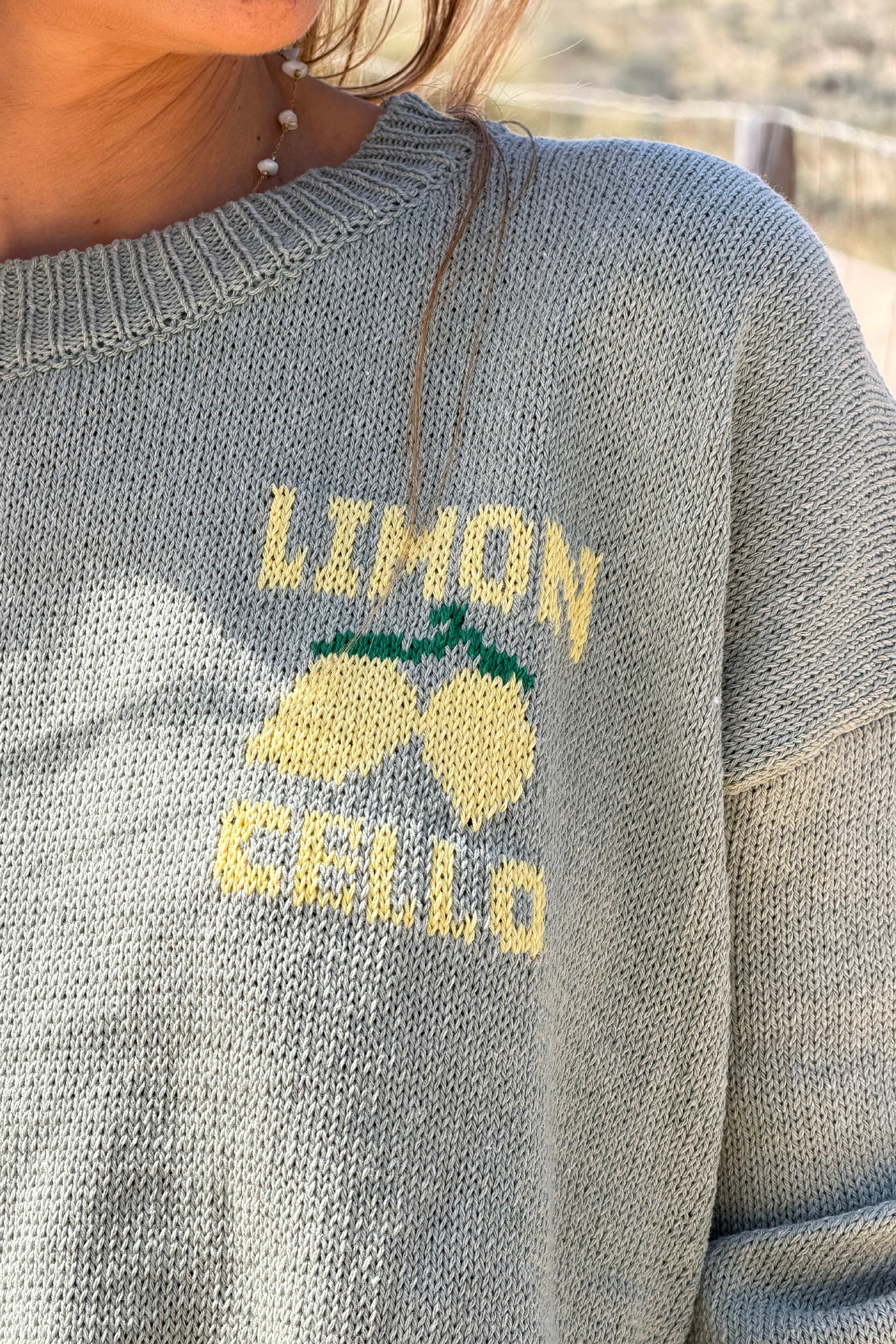 Olive Limoncello Knit Sweater