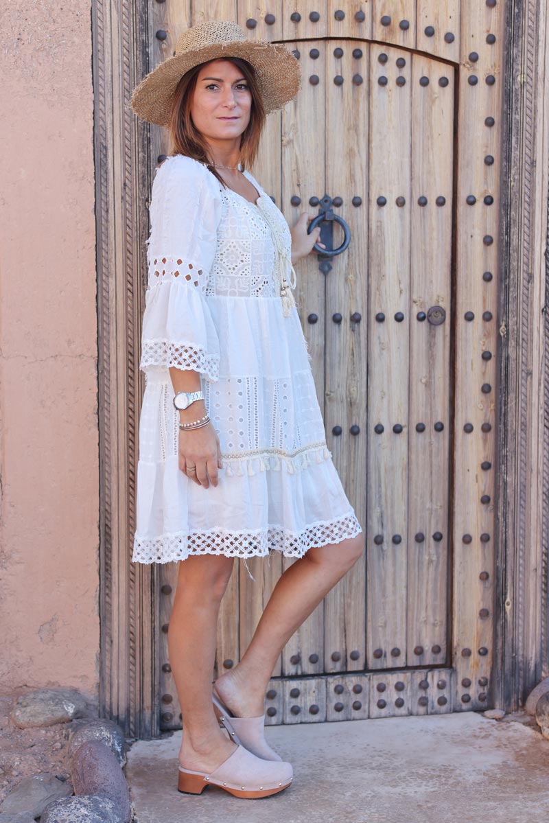 Look Tenue Anglaise Fille Robe Blanche Look Robe Boheme Robe