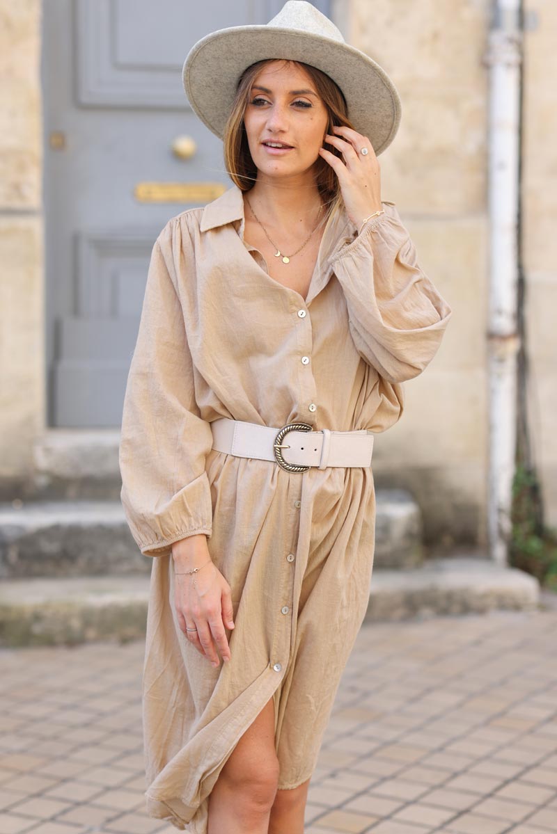 Camel shirt outlet dress