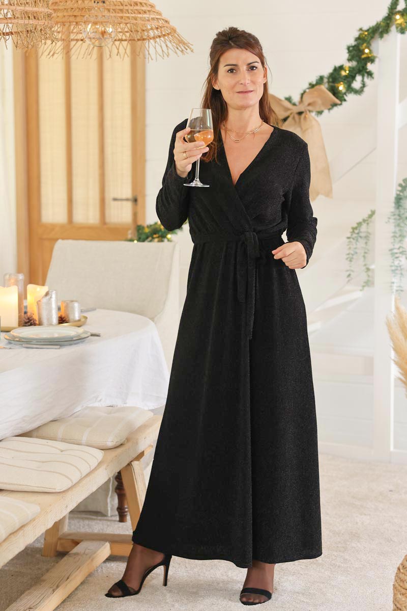 Robe longue été online cache coeur