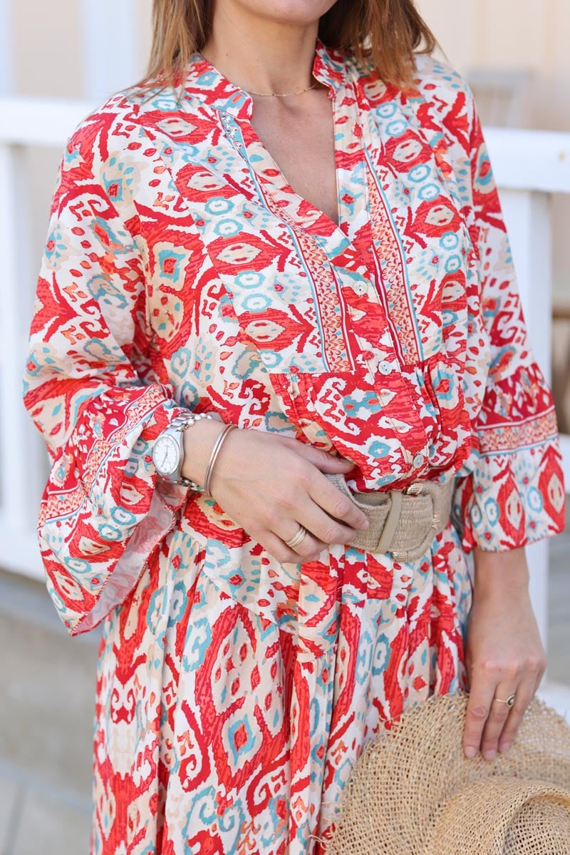 Smock top maxi dress Clearance