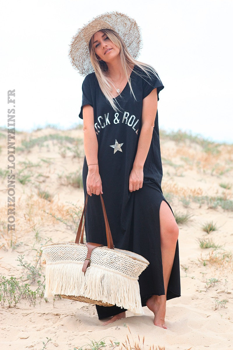 Boho Robe Longue Noire Style Boheme Robe Longue Noire Boheme Chic