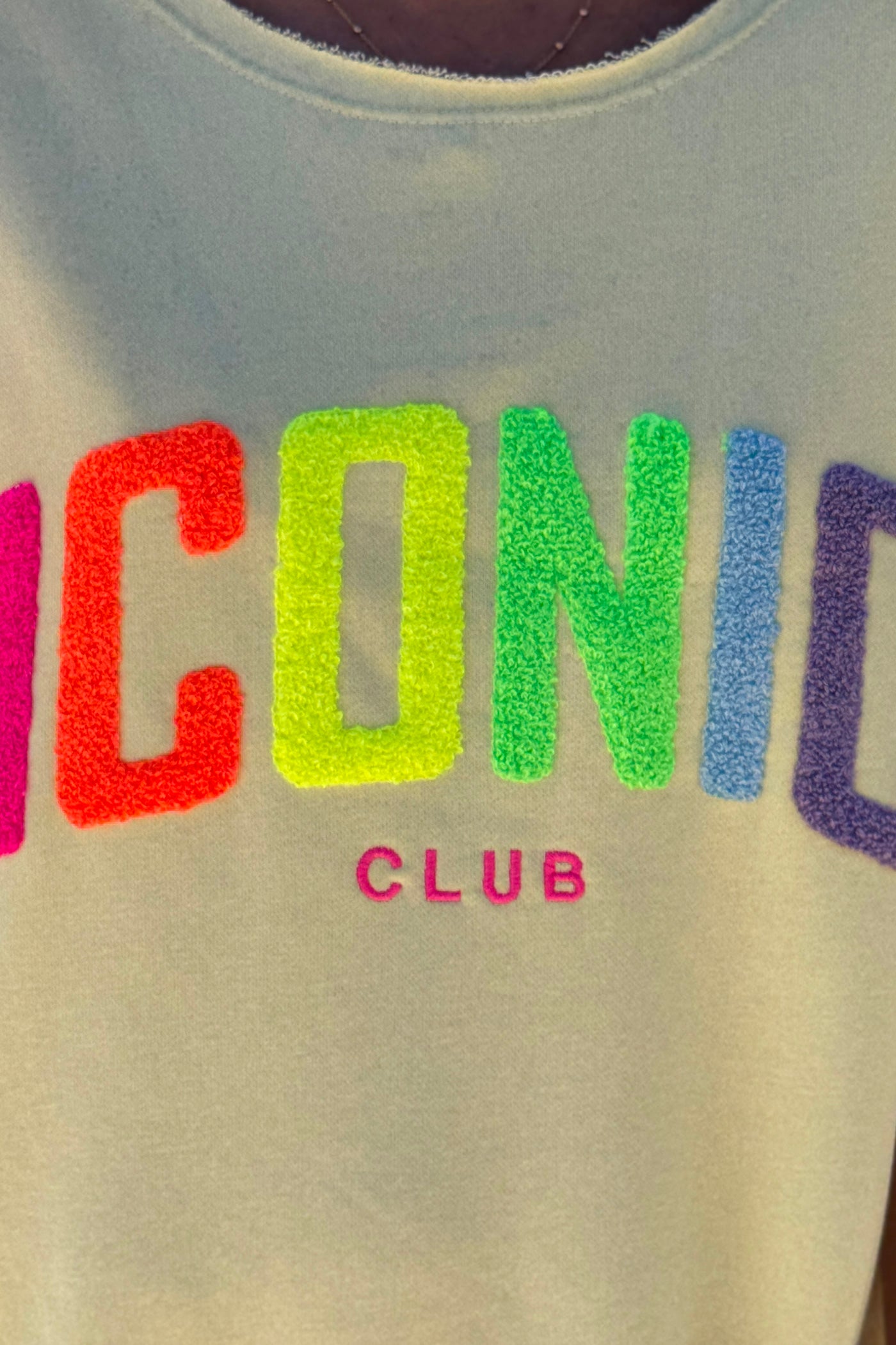 Yellow ICONIC CLUB Varsity Dress