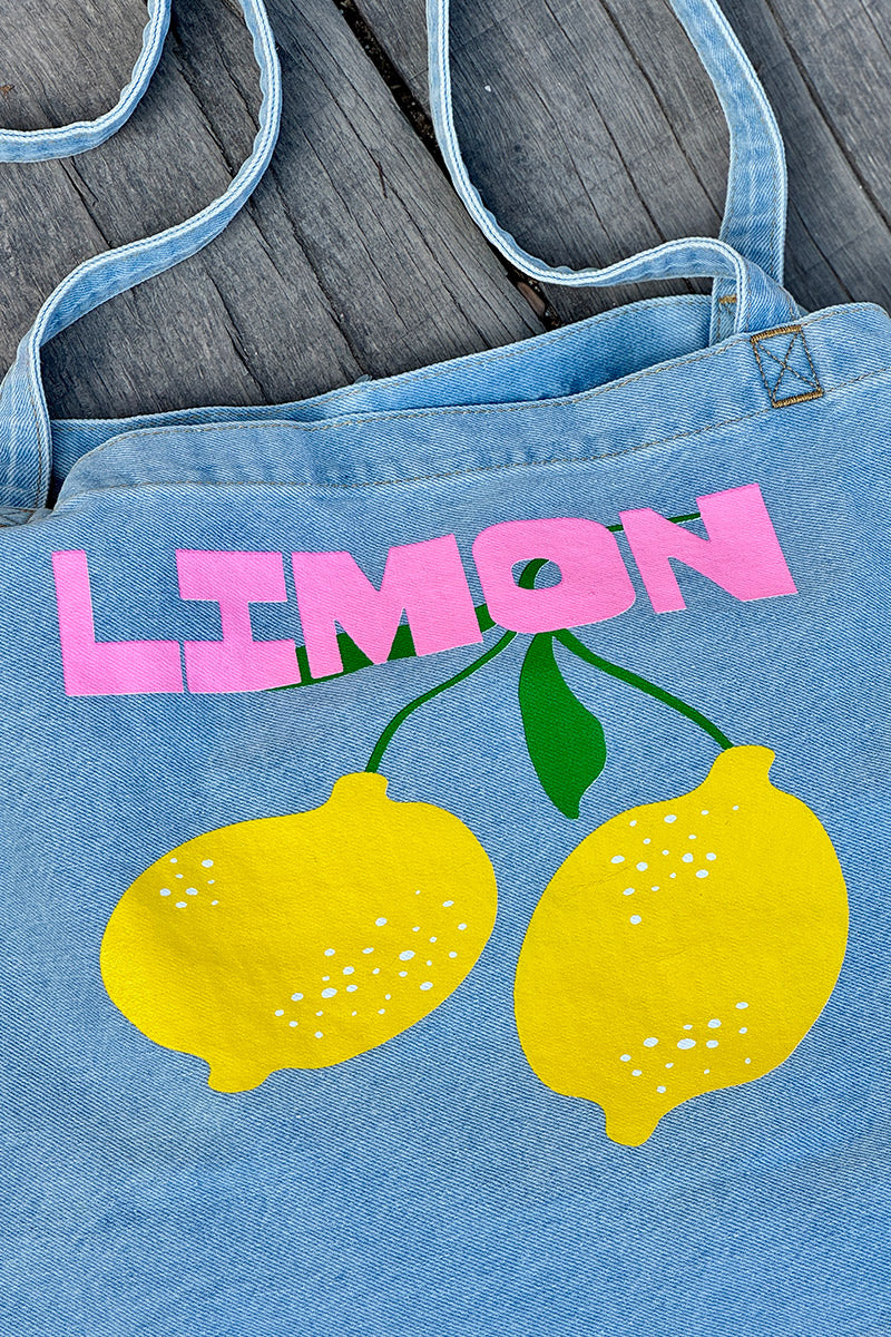 Light Denim Limon Tote