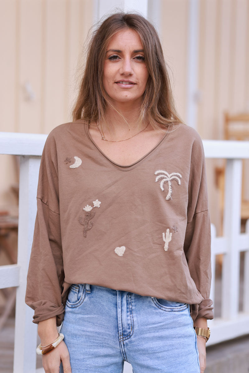 Camel Desert Nights Long-Sleeve Tee