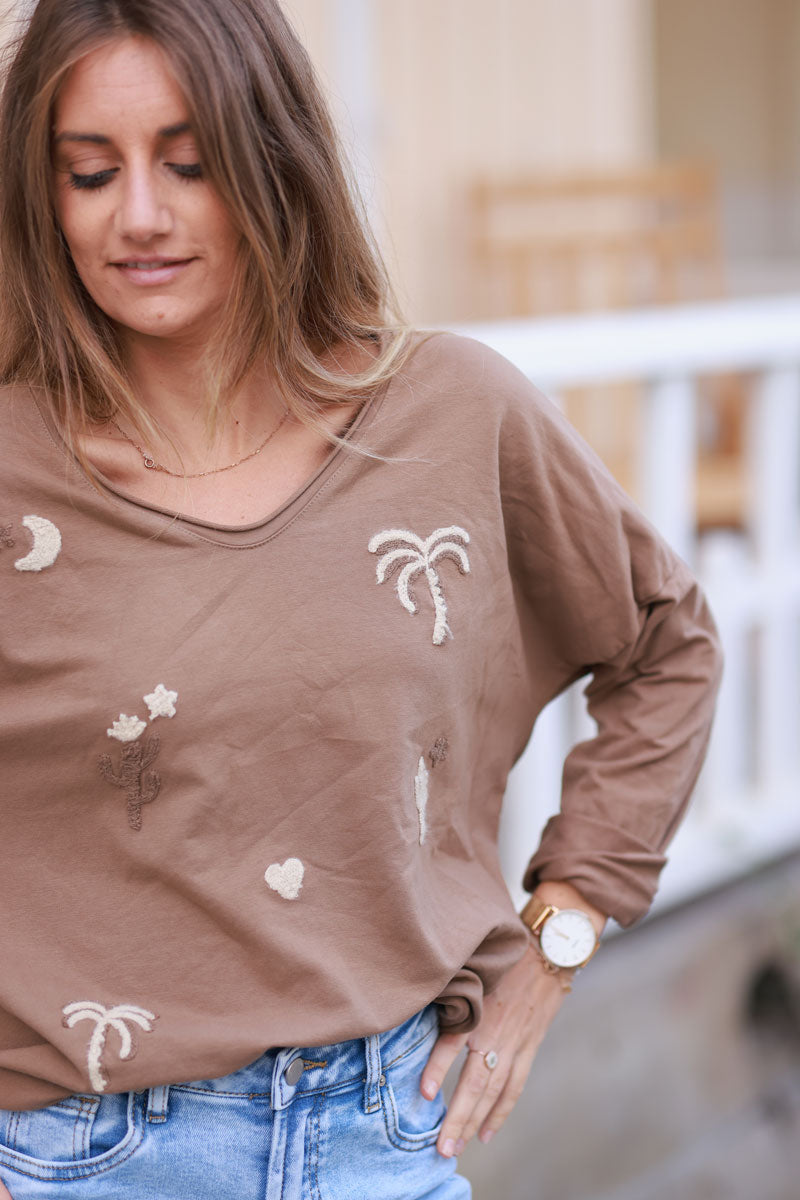 Camel Desert Nights Long-Sleeve Tee