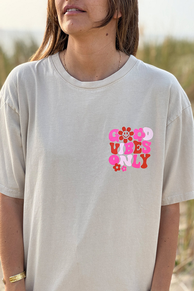 Cream “Good Vibes Only” Tee