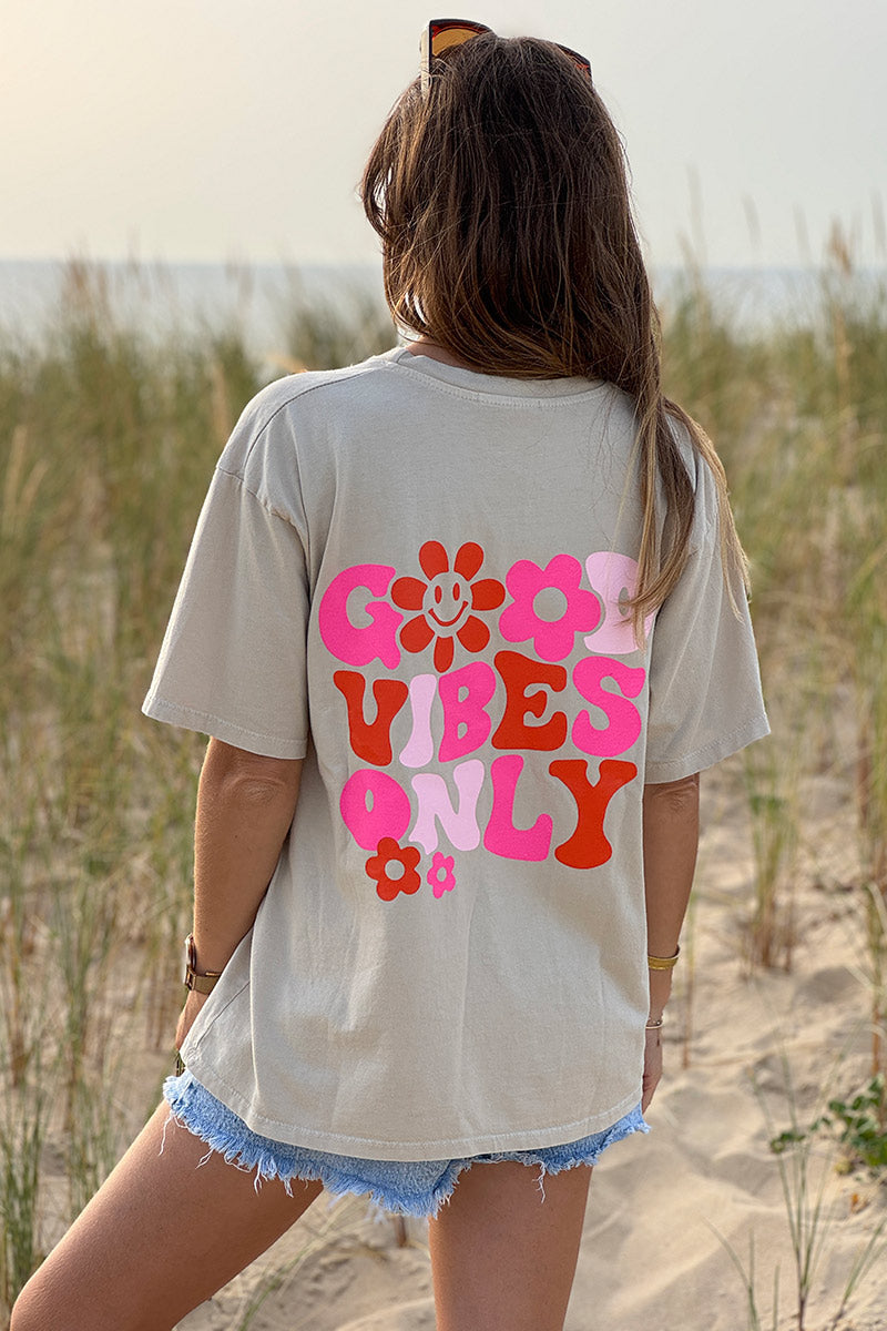Cream “Good Vibes Only” Tee