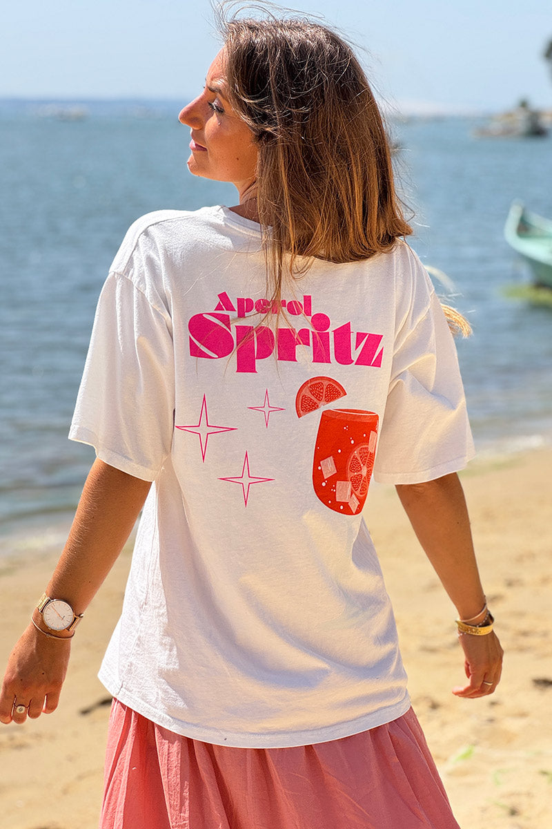 White Aperol Spritz Tee