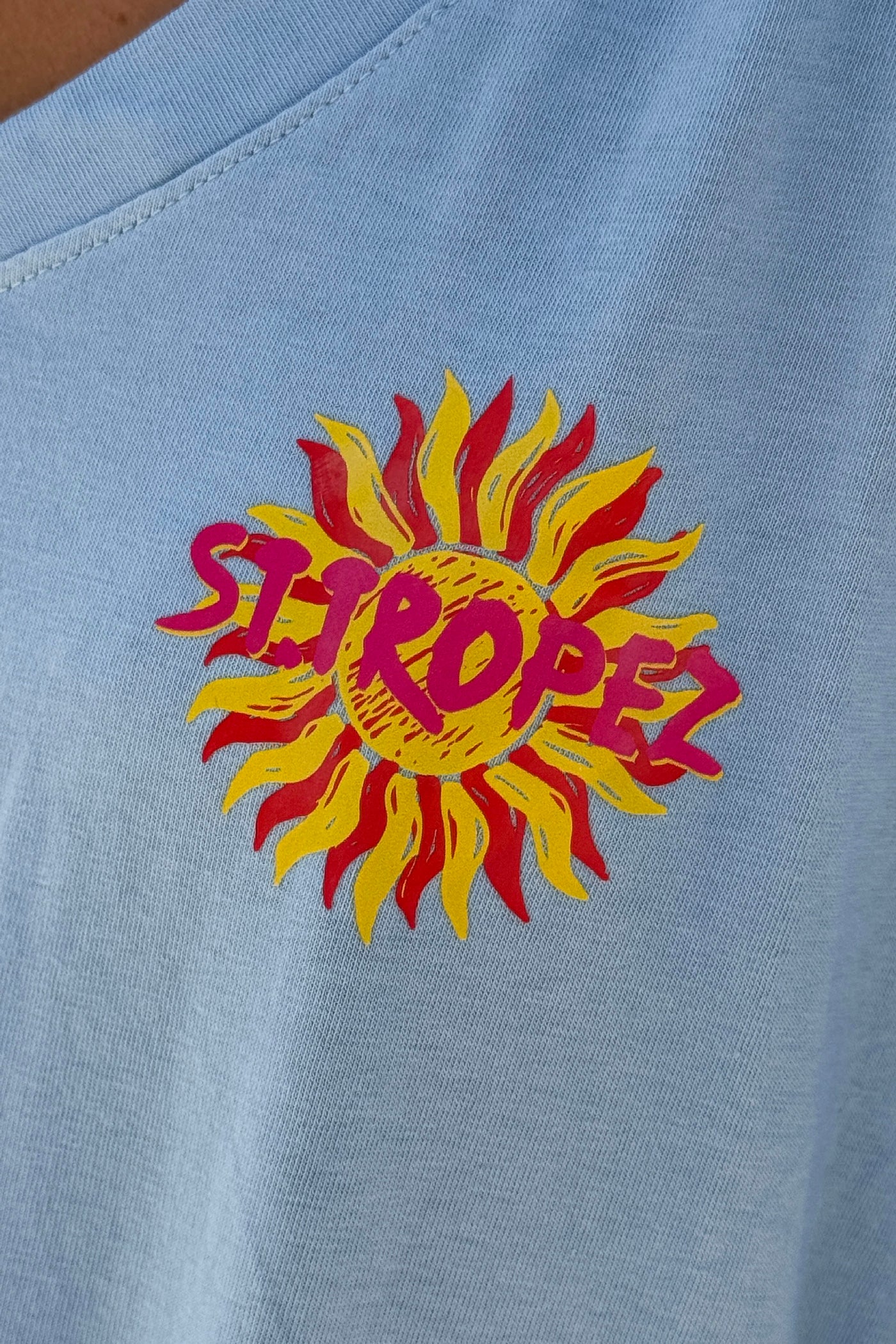 Blue St. Tropez Sun Vintage T-Shirt