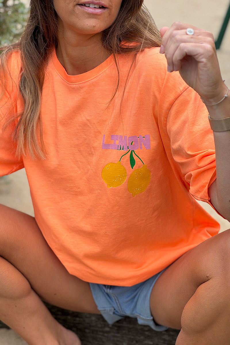 Neon Orange Limoncello Tee