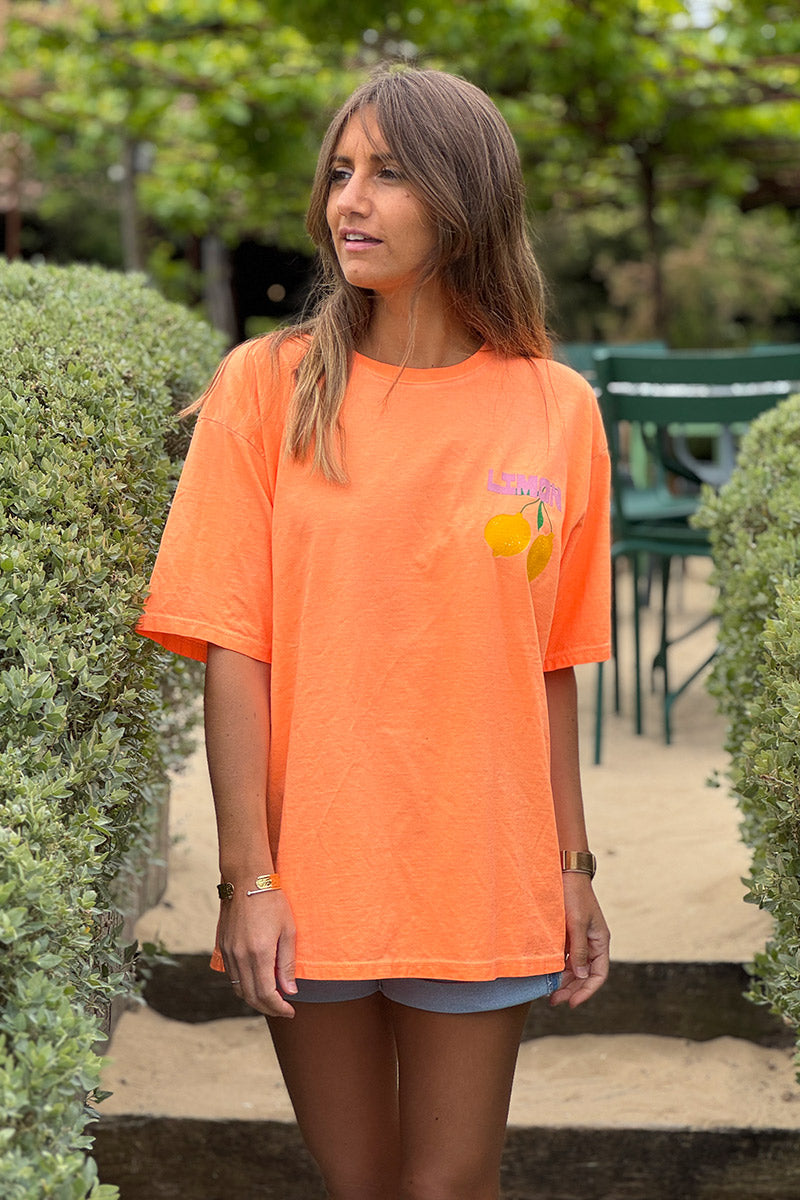 Neon Orange Limoncello Tee