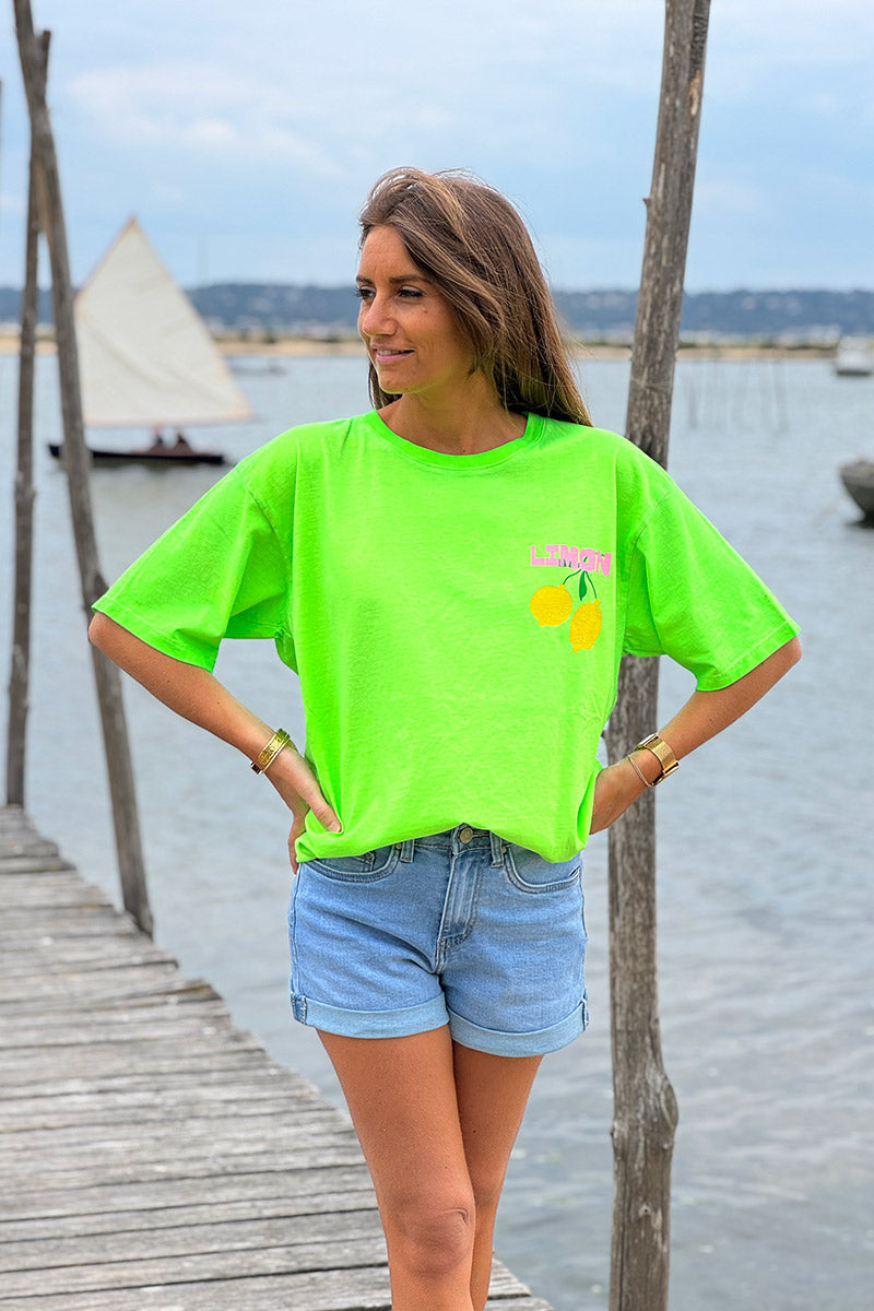 Lime Green Limoncello Tee