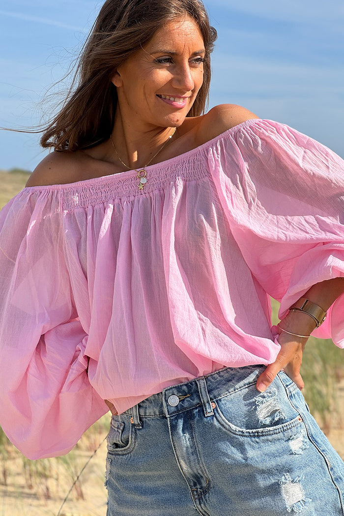 Tuniqu**e Légère ESPRIT Rose Viscose Taille 34 - Occasion Très Bon état, Top Féminin